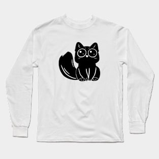 Black Cat Long Sleeve T-Shirt